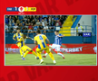 Penalty acordat ușor în Farul - Petrolul. FOTO: captură Prima Sport