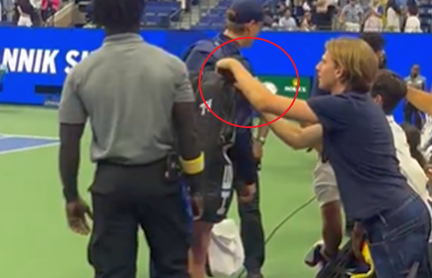 Jannik Sinner, la un pas de a fi jefuit la US Open » Intervenția forțelor de ordine, decisivă