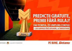 Betano Master revine cu premii garantate în pariuri gratuite, fără rulaj