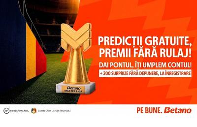 Betano Master revine cu premii garantate în pariuri gratuite, fără rulaj