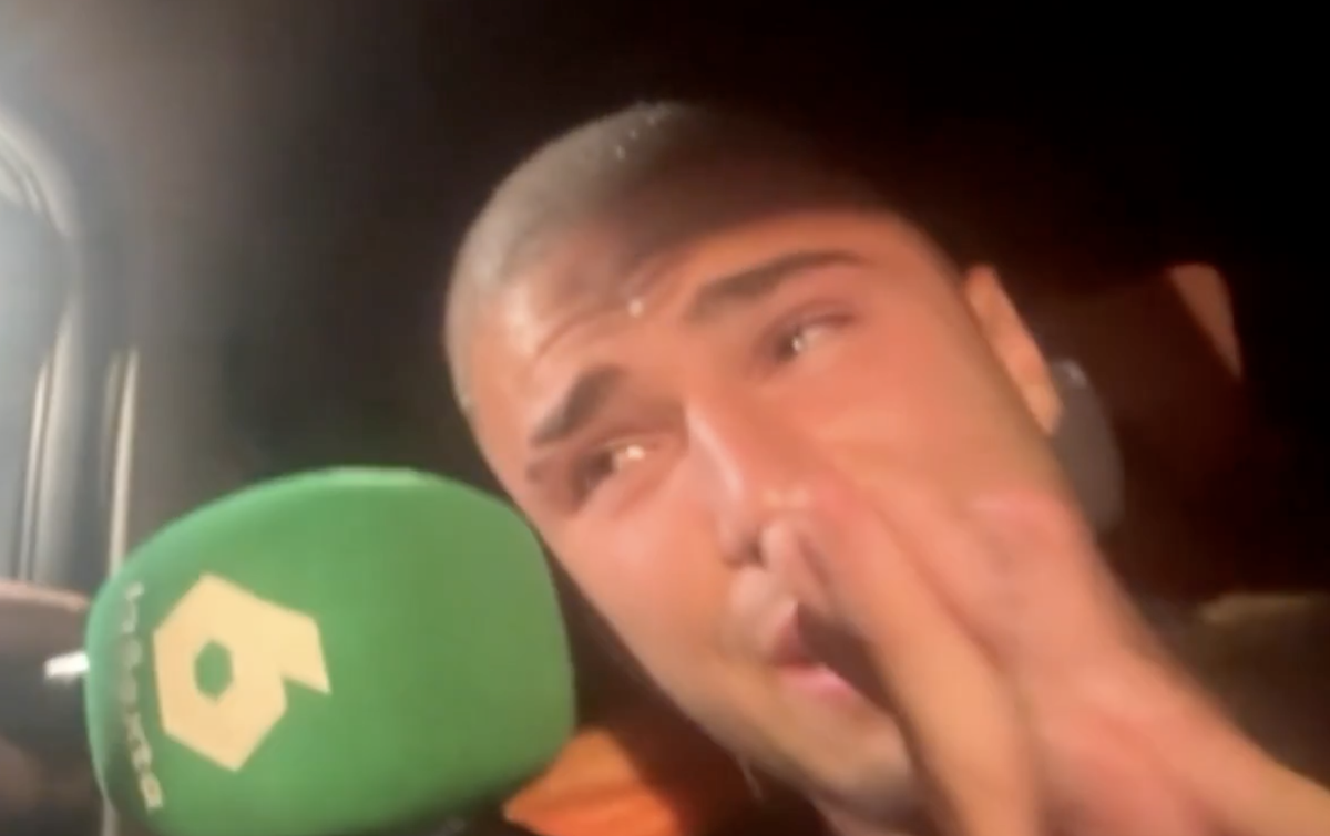 Pablo Garcia, în lacrimi după ce a plecat de la Betis