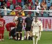 Cătălin Cîrjan, accidentare ușoară în Sporting Liești - Dinamo / FOTO: captură @Prima Sport