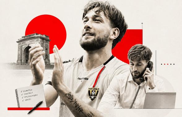 Account manager-ul de 500.000 de euro » Povestea spectaculoasă a lui Dean Zandbergen, noul „late bloomer” din atacul lui Dinamo
