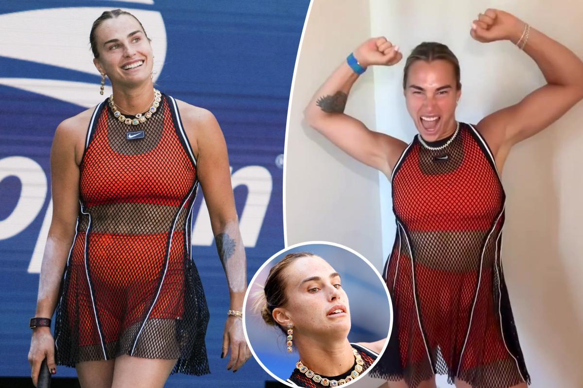 Bijuterii Aryna Sabalenka - US Open