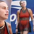 Aryna Sabalenka a atras atenția la US Open cu echipamentul ei // foto: X
