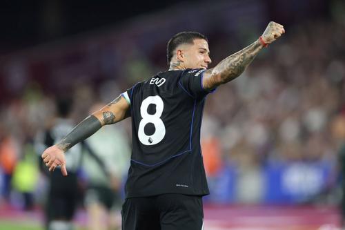 Enzo Fernandez, căpitanul lui Chelsea, cumpărat de la Benfica în 2023 cu 121 de milioane de euro, a avut 170 de meciuri, 31 de goluri și 30 de assisturi / Foto: Imago