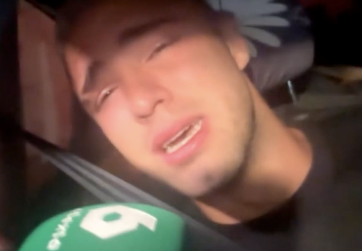 Pablo Garcia, în lacrimi după ce a plecat de la Betis