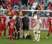Cătălin Cîrjan, accidentare ușoară în Sporting Liești - Dinamo / FOTO: captură @Prima Sport