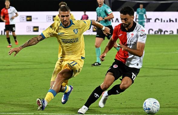 Sassuolo - Frosinone, în 16-imile de finală din Cupa Italiei » Daniel Bîrligea este anunțat titular în premieră