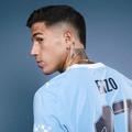 Enzo Fernandez, în tricoul lui Manchester City / FOTO: X