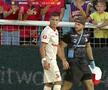 Cătălin Cîrjan, accidentare ușoară în Sporting Liești - Dinamo / FOTO: captură @Prima Sport