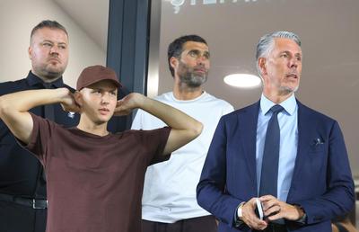 Apariție neașteptată! De ce a venit la Rapid - Craiova șeful clubului legendar din Europa