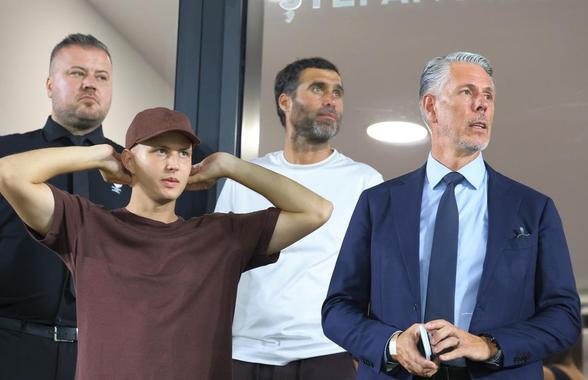 Apariție neașteptată! De ce a venit la Rapid - Craiova șeful clubului legendar din Europa