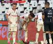 Cătălin Cîrjan, accidentare ușoară în Sporting Liești - Dinamo / FOTO: captură @Prima Sport