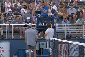Moment bizar la US Open! A vrut să se retragă în timpul meciului, dar supervizorul nu l-a lăsat