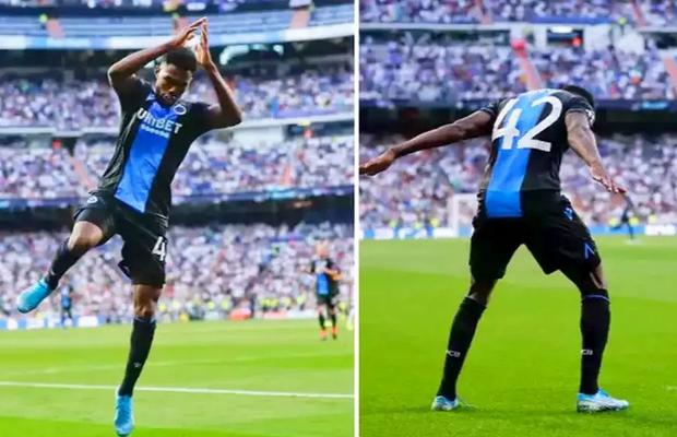 REAL MADRID - CLUB BRUGGE 2-2 // Emmanuel Dennis glumește după „dubla” cu Real » De ce s-a bucurat precum Ronaldo