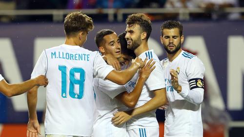 Borja Mayoral (al doilea jucător de la sânga la dreapta)