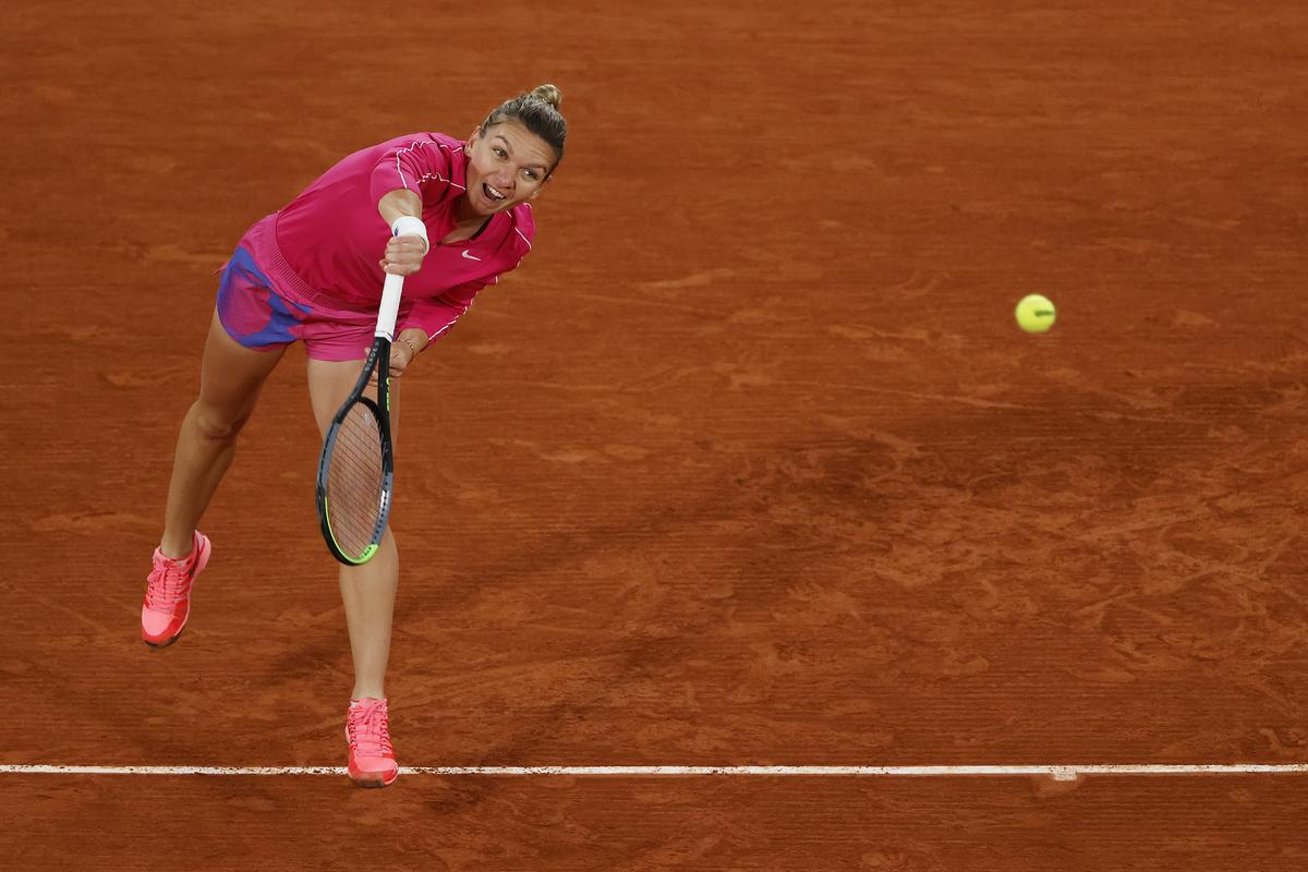 SIMONA HALEP - AMANDA ANISIMOVA, turul III la Roland Garros - 02.10.2020.