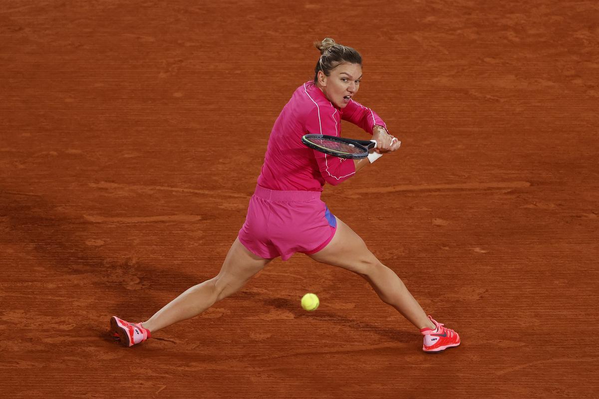 SIMONA HALEP - AMANDA ANISIMOVA, turul III la Roland Garros - 02.10.2020.