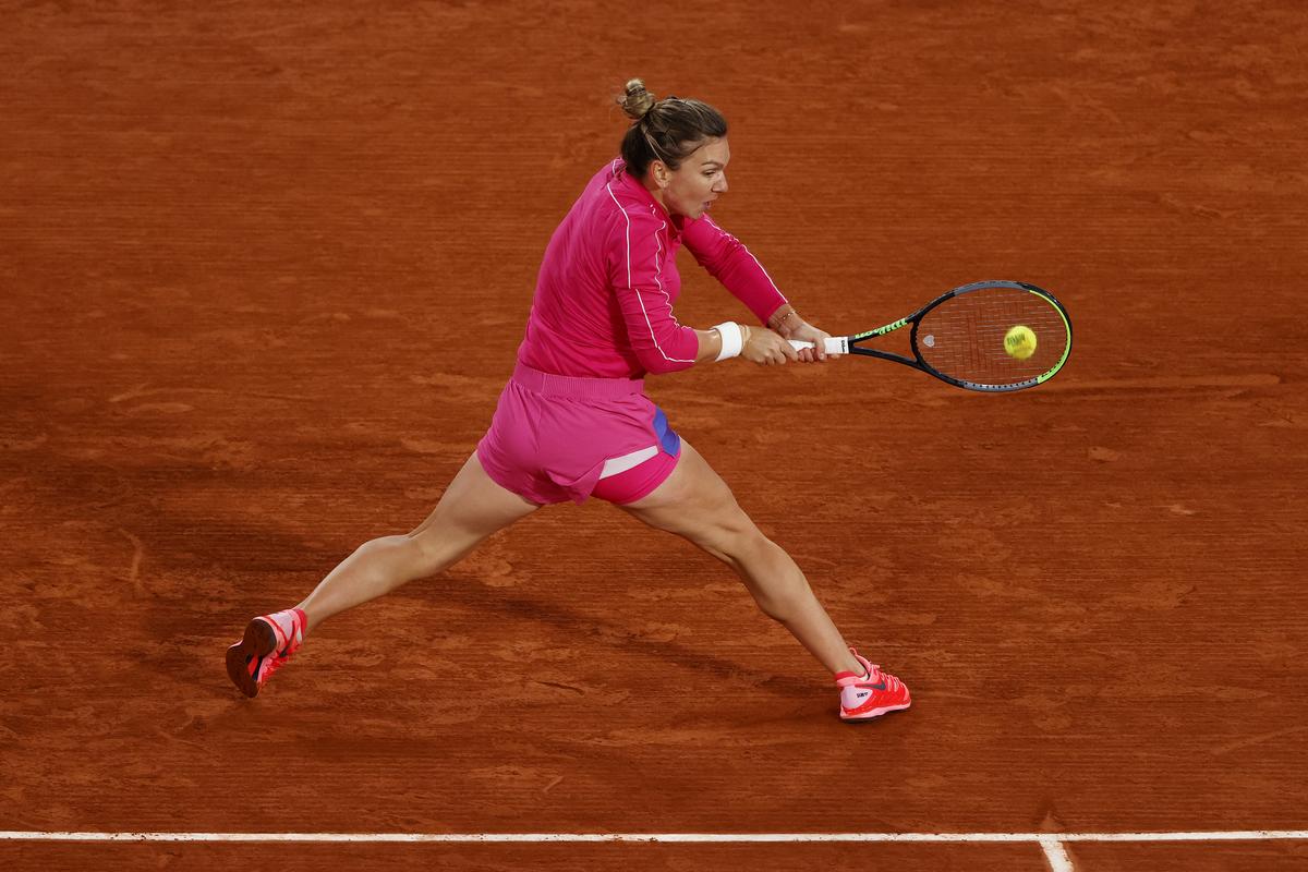 SIMONA HALEP - AMANDA ANISIMOVA, turul III la Roland Garros - 02.10.2020.