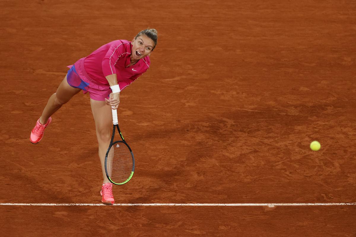 SIMONA HALEP - AMANDA ANISIMOVA, turul III la Roland Garros - 02.10.2020.