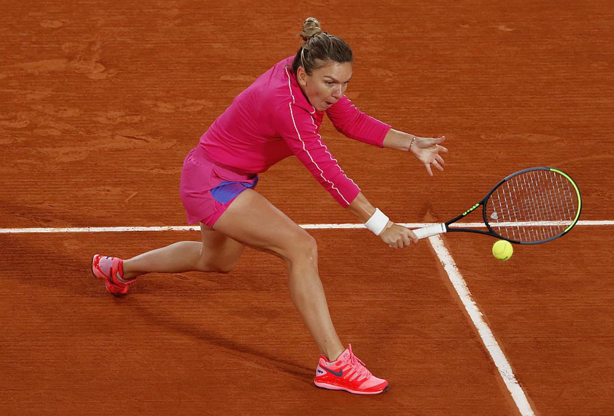 SIMONA HALEP - AMANDA ANISIMOVA, turul III la Roland Garros - 02.10.2020.