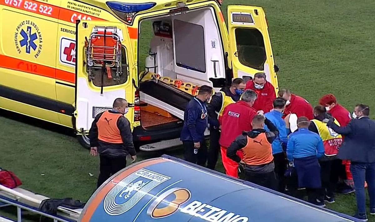 UPDATE VIDEO + FOTO Elvir Koljic, accidentare îngrozitoare în Craiova - Poli Iași! Cum arată radiografia jucătorului și care e diagnosticul