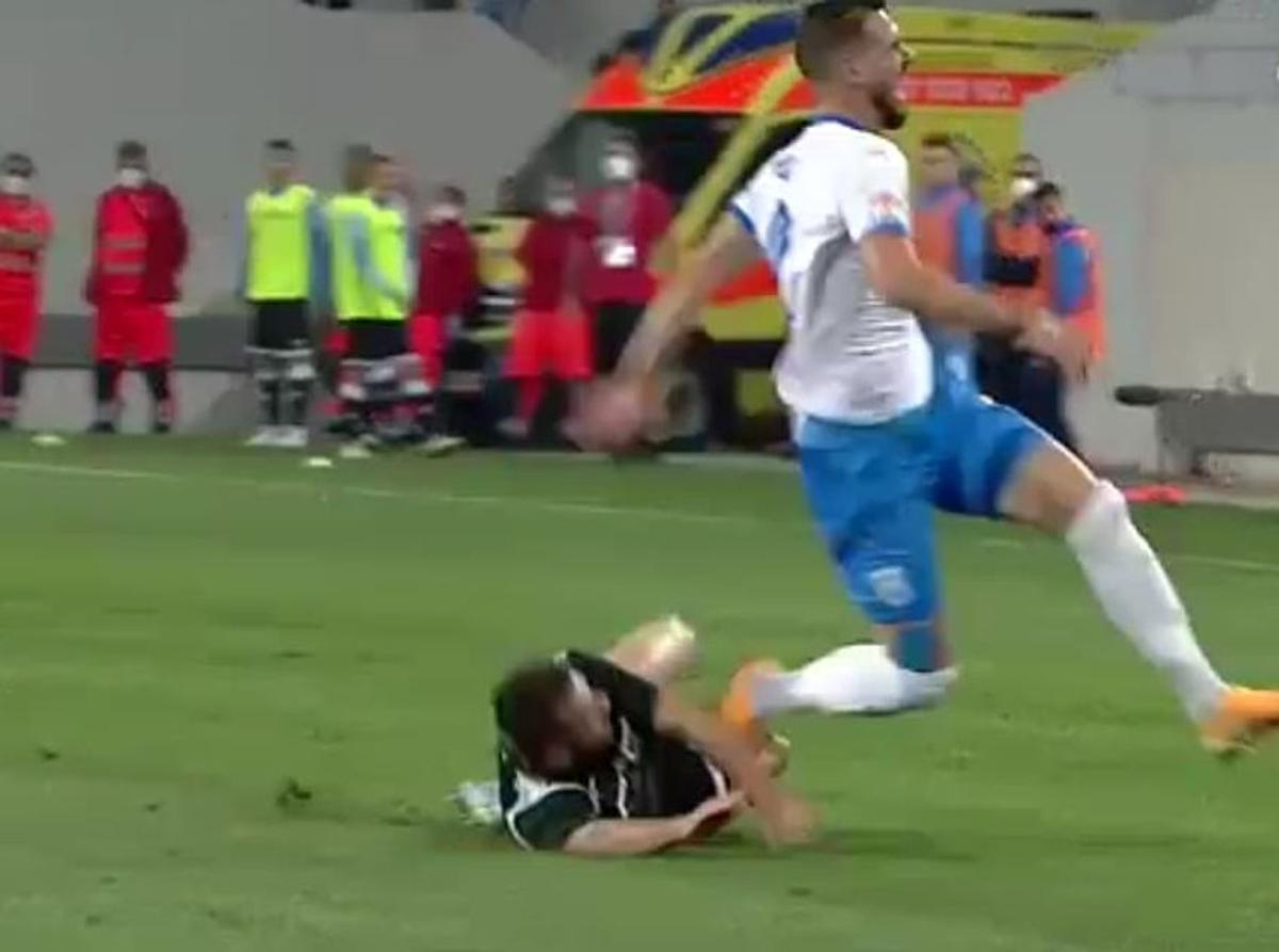 UPDATE VIDEO + FOTO Elvir Koljic, accidentare îngrozitoare în Craiova - Poli Iași! Cum arată radiografia jucătorului și care e diagnosticul