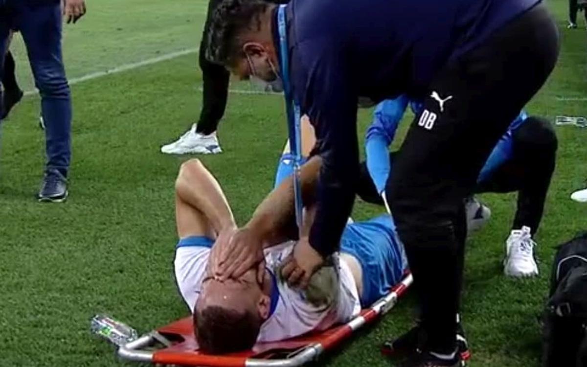 UPDATE VIDEO + FOTO Elvir Koljic, accidentare îngrozitoare în Craiova - Poli Iași! Cum arată radiografia jucătorului și care e diagnosticul