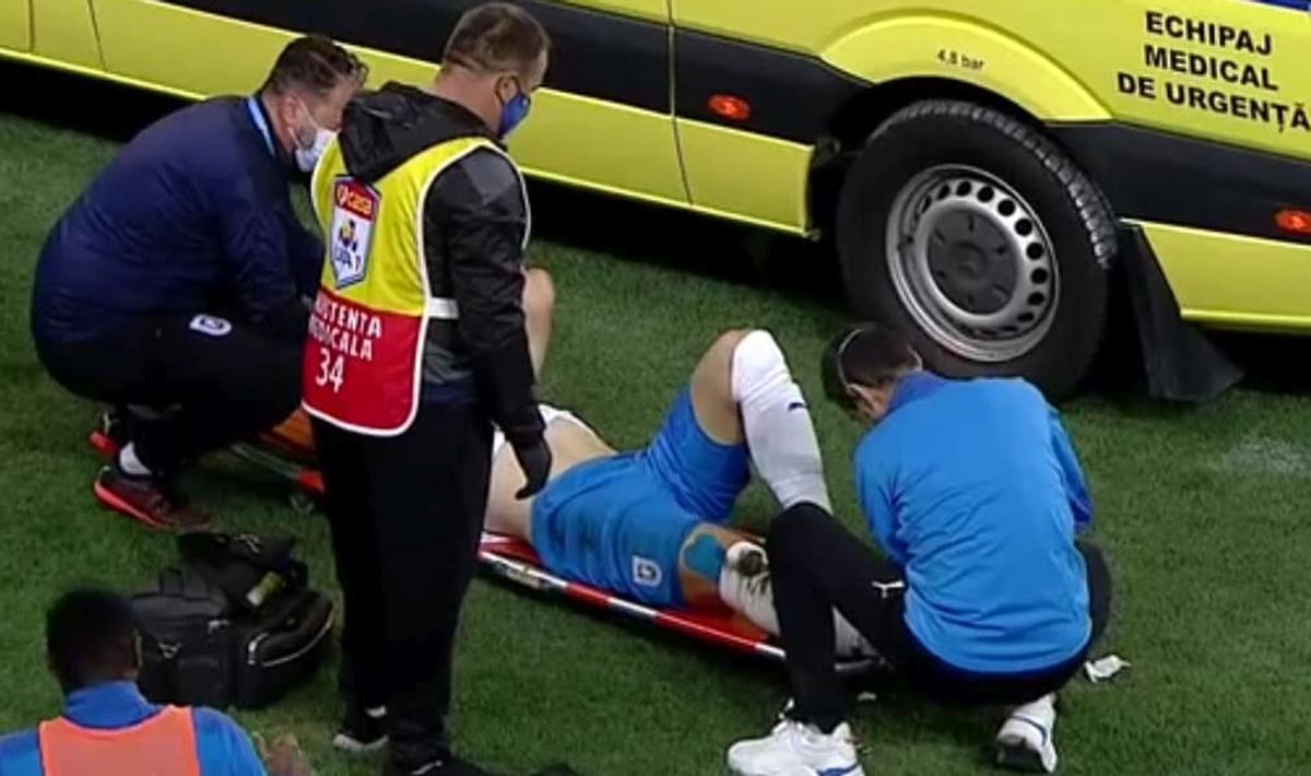 UPDATE VIDEO + FOTO Elvir Koljic, accidentare îngrozitoare în Craiova - Poli Iași! Cum arată radiografia jucătorului și care e diagnosticul