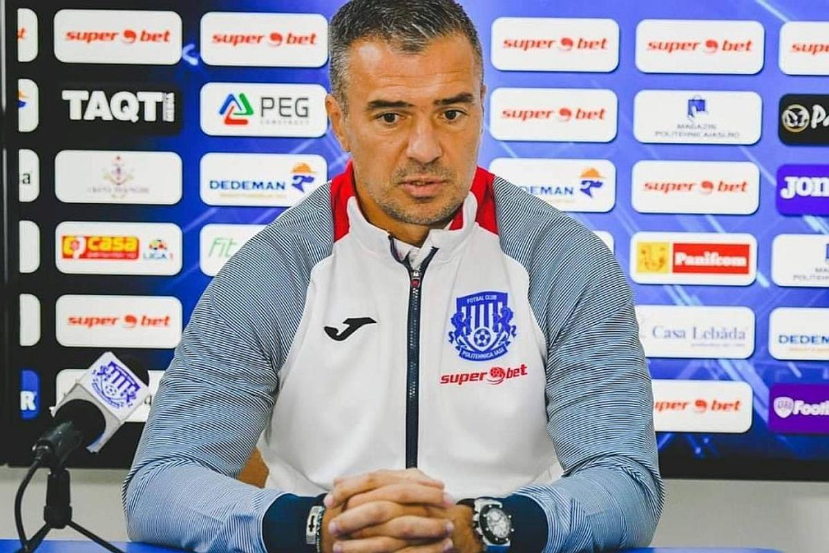 U CRAIOVA - POLI IAȘI 1-0. Daniel Pancu, prima reacție după înfrângerea contra Craiovei: „Mihalache nu a avut nicio intenție! Hațegan a sancționat consecințele”