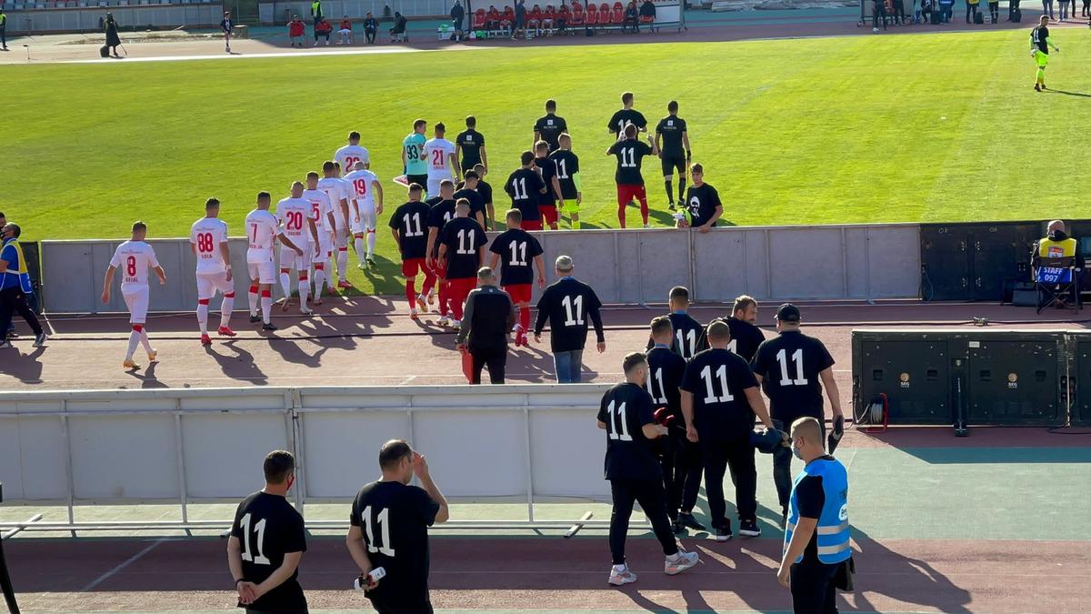 Dinamo - UTA - comemorare Cătălin Hîldan