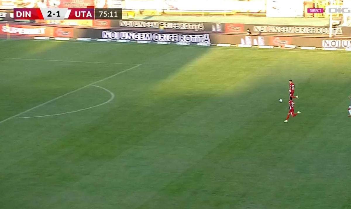 FOTO Dinamo - UTA, ratare incredibilă Moldoveanu & Sorescu