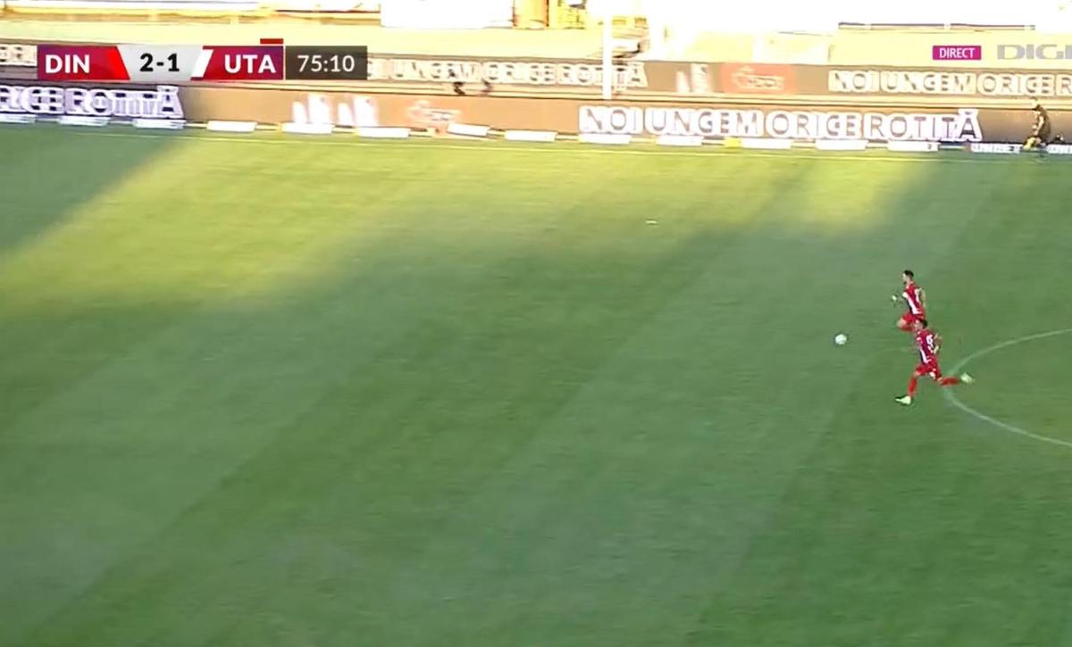 FOTO Dinamo - UTA, ratare incredibilă Moldoveanu & Sorescu