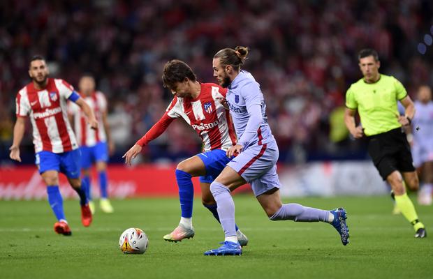 Atletico Madrid, victorie fără emoții cu Barcelona » Diego Simeone, lecție pentru Ronald Koeman! Gestul ironic făcut de Suarez după gol