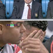 Sir Alex Ferguson și Cristiano Ronaldo, în umilința trăită de United cu City / foto: ESPN