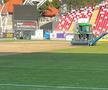 Imaginile zilei în Superliga » Au intrat tractoarele pe „bijuteria” de 14 milioane de euro
