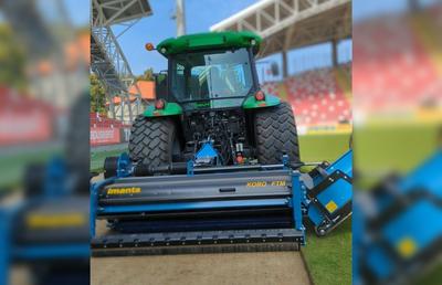Imaginile zilei în Superliga » Au intrat tractoarele pe „bijuteria” de 14 milioane de euro