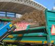 Imaginile zilei în Superliga » Au intrat tractoarele pe „bijuteria” de 14 milioane de euro