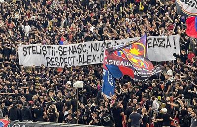 Cum l-a întâmpinat Peluza Nord pe Chipciu, după răbufnirea fotbalistului la adresa CSA Steaua: GSP a surprins întreaga scenă