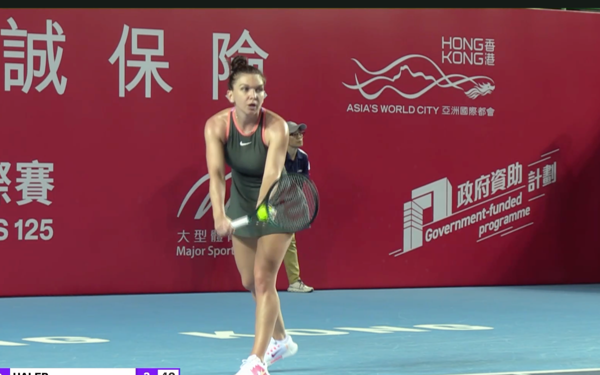 Simona Halep, prima reacție după victoria de la Hong Kong: „Sunt foarte obosită, dar a fost grozav!”
