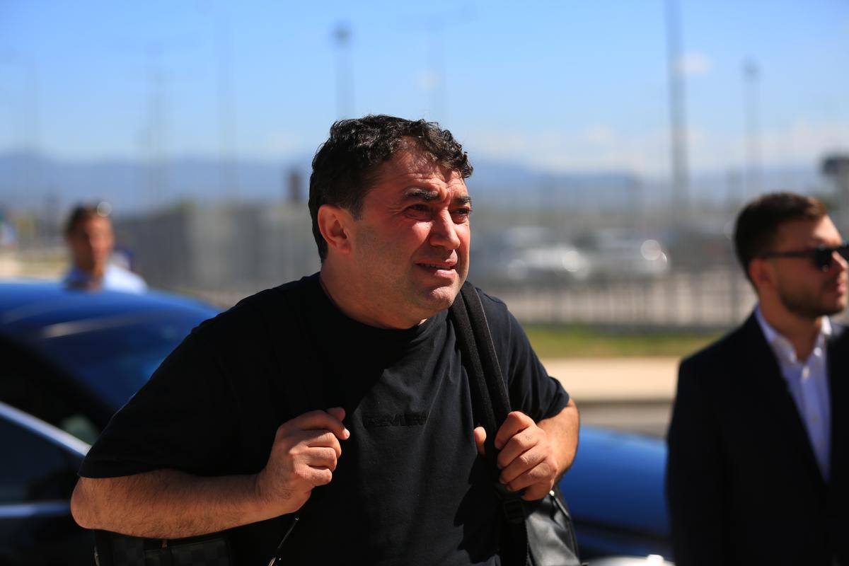 Sosire FCSB, Gigi Becali, Luțu la Salonic