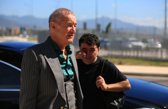 Ionuț Luțu, apariție rară » Cocoșat de bagajele lui Becali: imagini inedite surprinse de GSP la Salonic, înainte de PAOK - FCSB