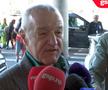 Gigi Becali, la aeroport, înainte de PAOK - FCSB