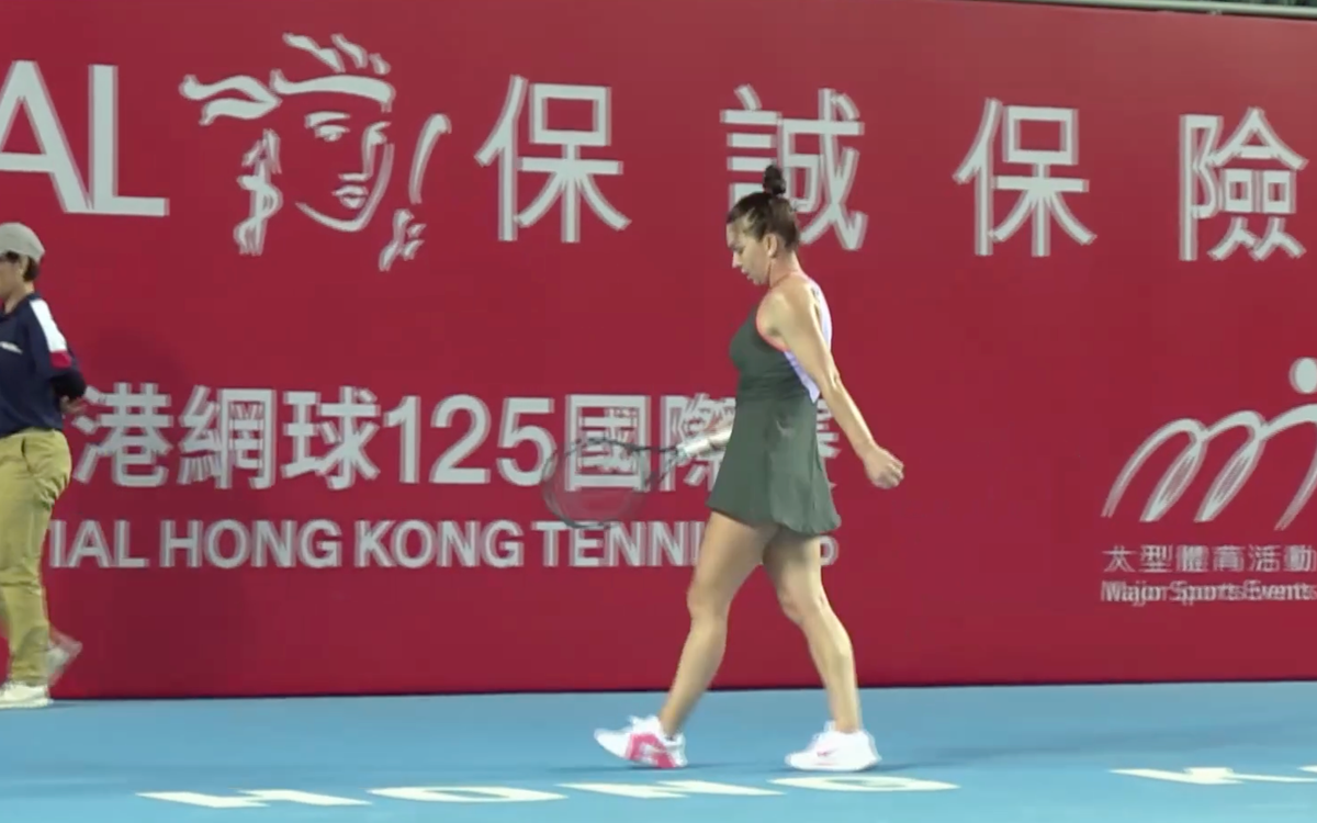 Simona Halep, prima reacție după victoria de la Hong Kong: „Sunt foarte obosită, dar a fost grozav!”