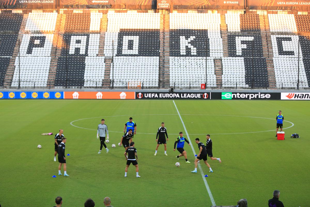 GSP a aflat cum au pregătit PAOK - FCSB » Planul tehnico-tactic pentru înfruntarea de diseară