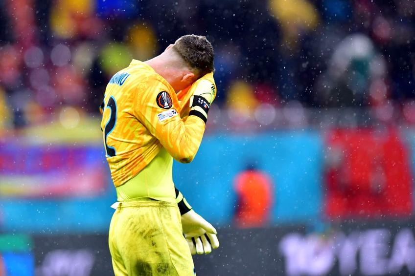 FCSB - Young Boys 0-2. Ștefan Târnovanu, portarul campioanei României, a tras concluziile după eșecul din Europa League/ foto: Cristi Preda (GSP)