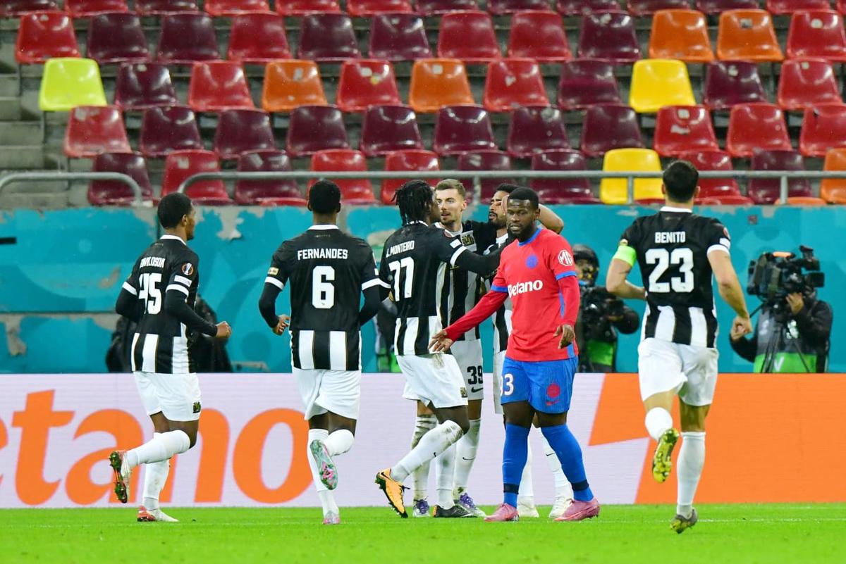 FCSB, răpusă de Young Boys pe Arena Națională. Cum arată clasamentul din Europa League