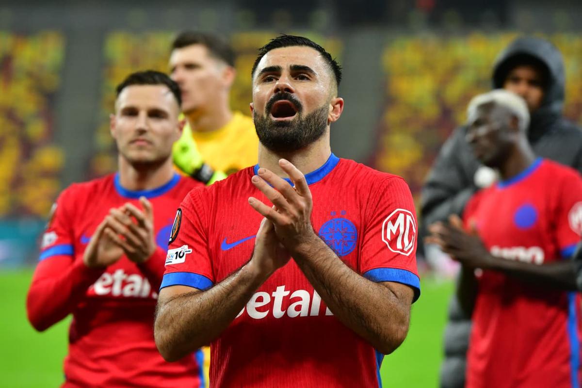 Ce s-a întâmplat la finalul meciului FCSB - Young Boys: gestul Peluzei Nord