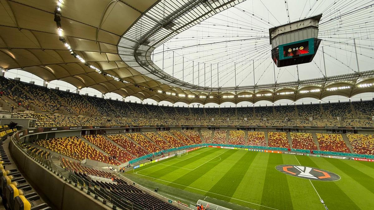 Imagini înainte de FCSB - Young Boys